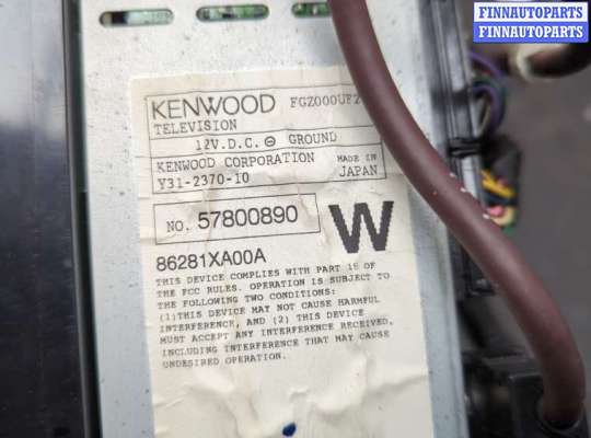 Дисплей бортового компьютера на Subaru Tribeca