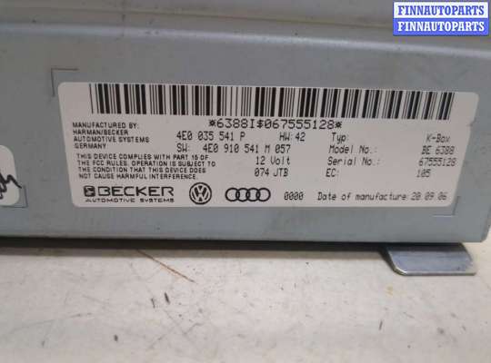 купить Блок управления радиоприемником на Audi Q7 2005-2015