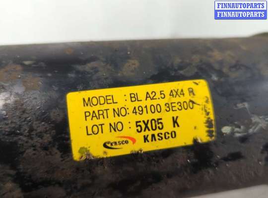 Кардан (карданный вал) на Kia Sorento I (JC, BL)