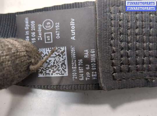 Ремень безопасности на SEAT Ibiza IV (6J5) 