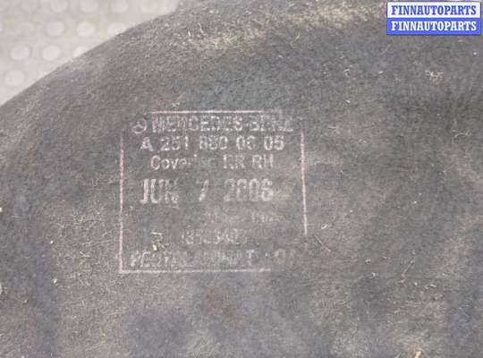 купить Защита арок (подкрылок) на Mercedes R W251 2005-2017