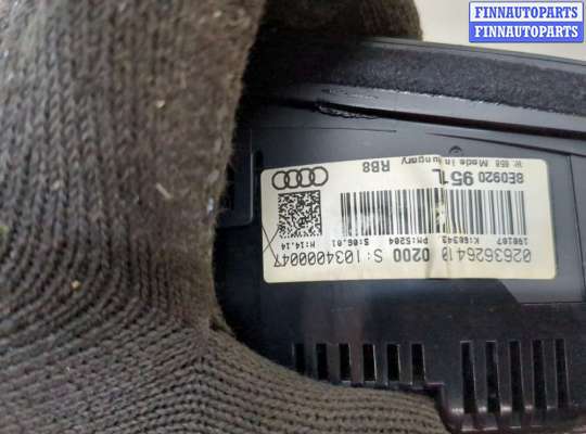 Щиток приборов на Audi A4 (8E/8H, B7)