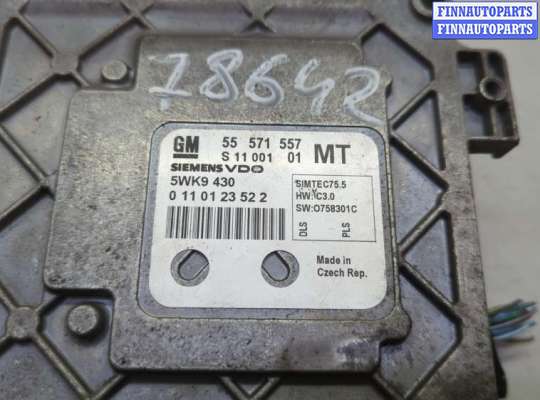 ЭБУ ДВС (блок управления двигателем) на Opel Astra H / Classic