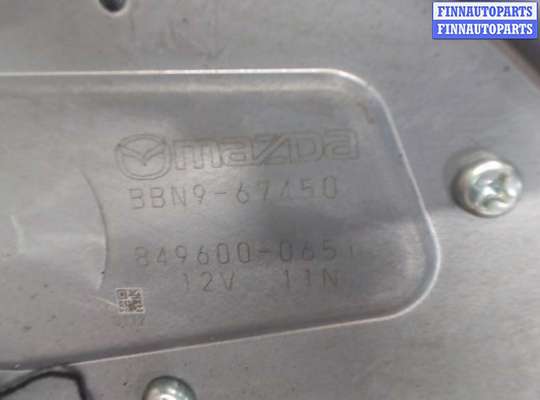 Двигатель стеклоочистителя (моторчик дворников) задний MZS2899 на Mazda 3 (BL) 2009-2013