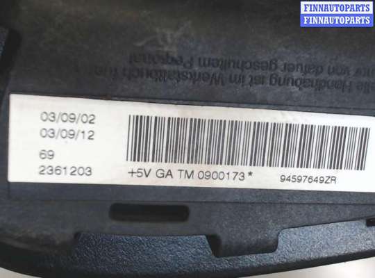 Подушка безопасности боковая (в сиденье) PG646095 на Peugeot 206