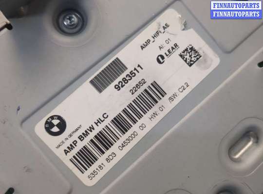 Аудиотехника на BMW 3 (F30/F31)