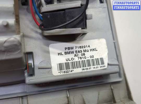 купить Фонарь крышки багажника на BMW X3 E83 2003-2010