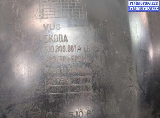 купить Защита арок (подкрылок) на Skoda Fabia 2007-2014