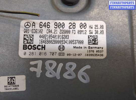 ЭБУ ДВС (блок управления двигателем) на Mercedes-Benz Vito (W639)