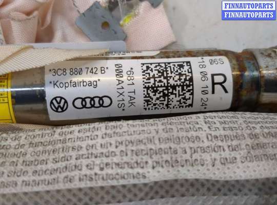 купить Подушка безопасности боковая (шторка) на Volkswagen Passat CC 2008-2012