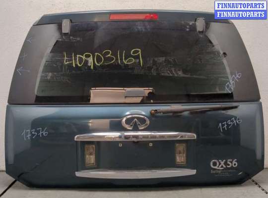 Планка подсветки номера на Infiniti QX56 (JA60)
