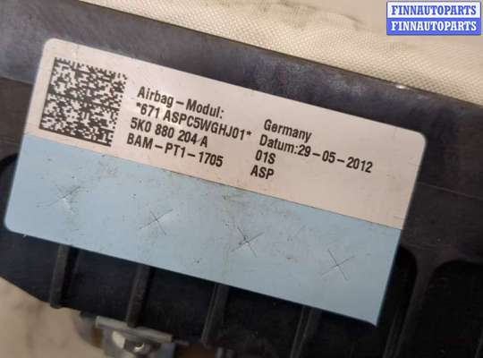 Подушка безопасности пассажира (AirBag) на Volkswagen Tiguan I (5N)