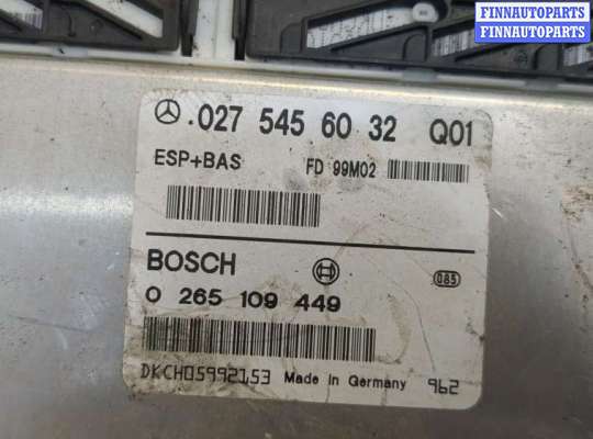 купить Блок управления АБС (ABS, ESP, ASR) на Mercedes A W168 1997-2004