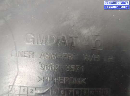 купить Защита арок (подкрылок) на Peugeot 407 2004-2011