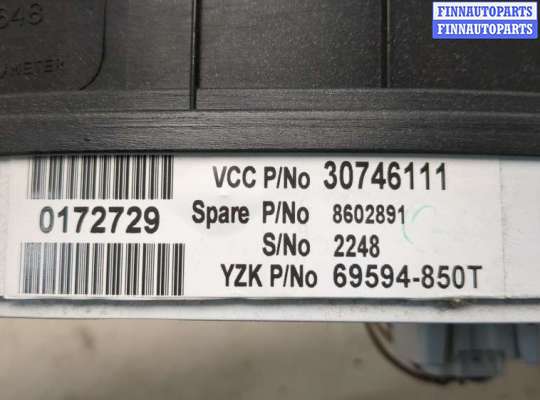 купить Щиток приборов (приборная панель) на Volvo XC90 2002-2014