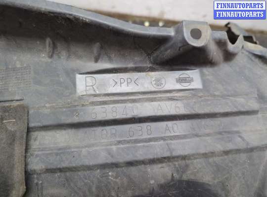 купить Защита арок (подкрылок) на Nissan Primera P12 2002-2008