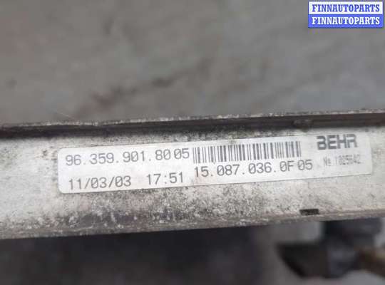 купить Радиатор охлаждения двигателя на Peugeot 406 1999-2004