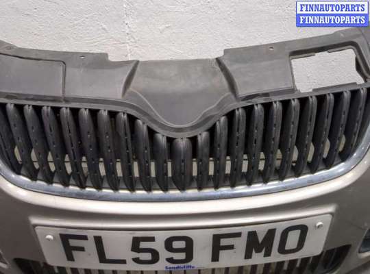 купить Заглушка (решётка) бампера на Skoda Fabia 2007-2014