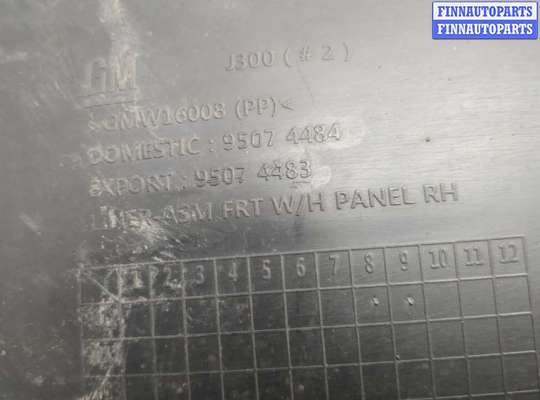 купить Защита арок (подкрылок) на Chevrolet Cruze 2009-2015