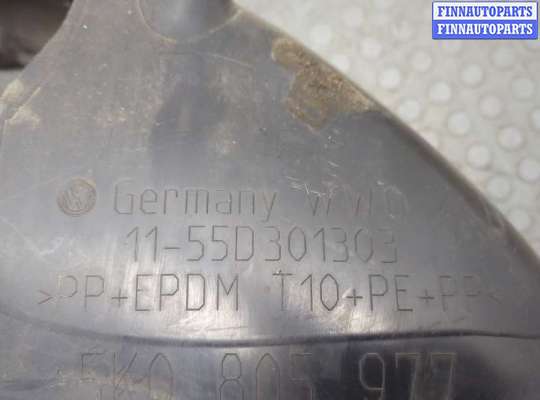 купить Защита арок (подкрылок) на Volkswagen Golf 6 2008-2012