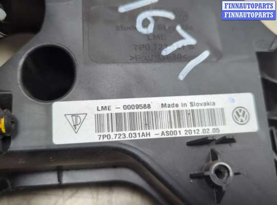 Педальный узел (педаль) на Volkswagen Touareg II (7P)