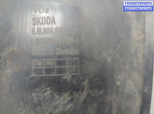 купить Защита арок (подкрылок) на Skoda Fabia 2007-2014