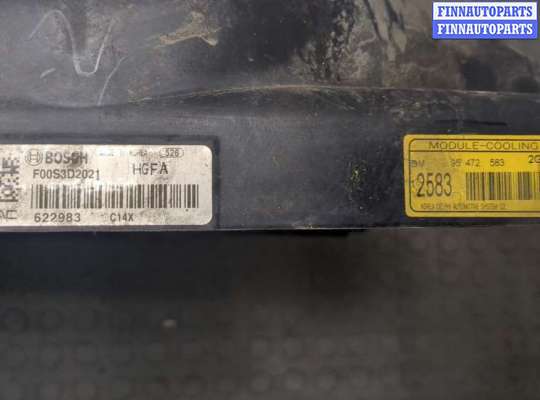Вентилятор радиатора на Opel Antara