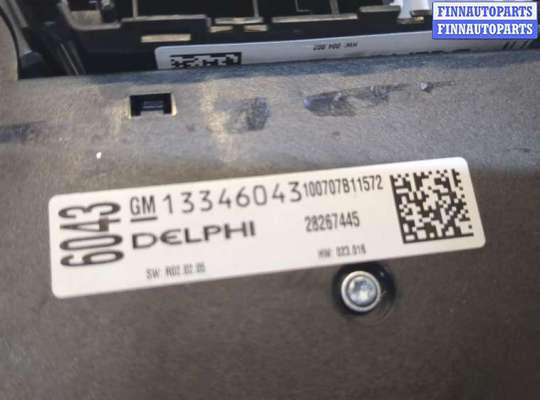 Панель управления магнитолой OP1495265 на Opel Meriva 2010-
