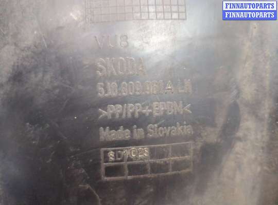 купить Защита арок (подкрылок) на Skoda Fabia 2007-2014