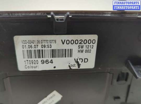 купить Щиток приборов (приборная панель) на Volkswagen Touran 2006-2010