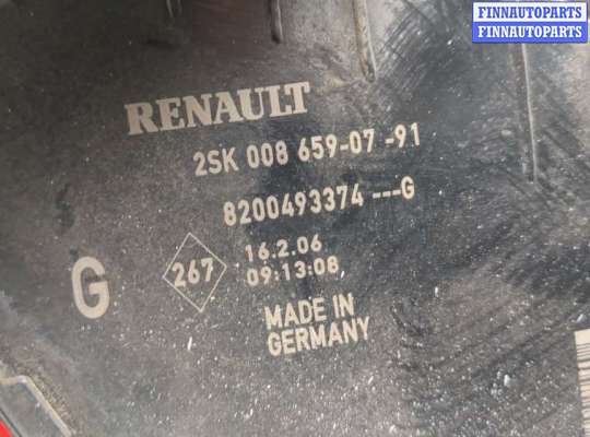 купить Фонарь (задний) на Renault Scenic 2003-2009