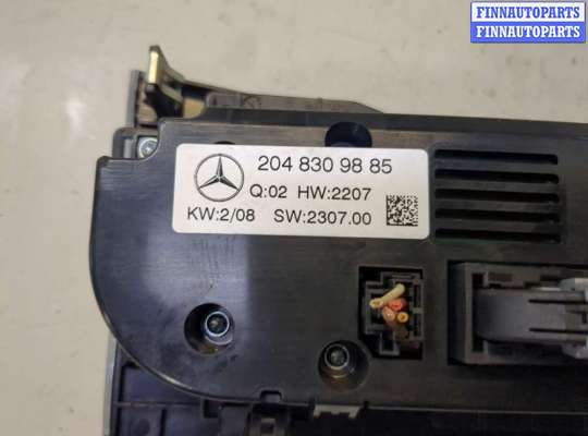 Переключатель отопителя (печки) MB1039003 на Mercedes C W204 2007-2013