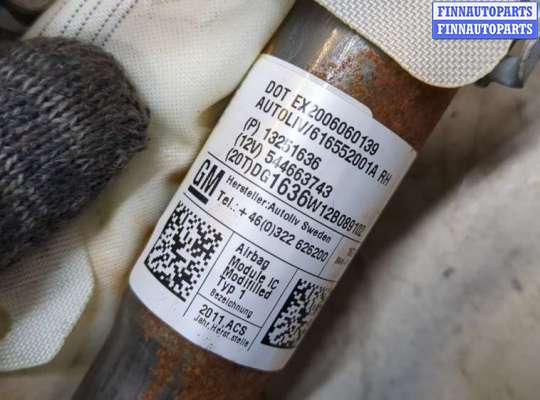 купить Подушка безопасности боковая (шторка) на Chevrolet Cruze 2009-2015