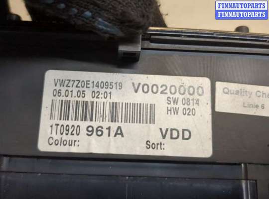 купить Щиток приборов (приборная панель) на Volkswagen Touran 2003-2006