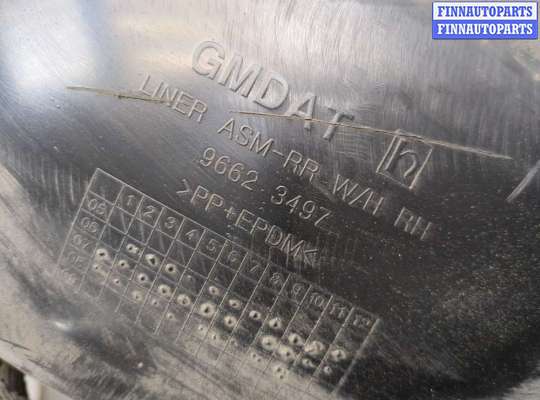 купить Защита арок (подкрылок) на Chevrolet Captiva 2006-2011