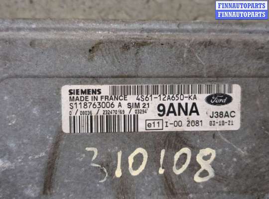 купить Блок управления двигателем на Ford Fiesta 2001-2007
