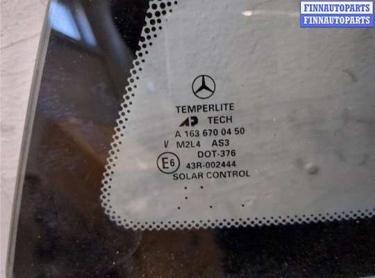 Стекло кузовное боковое на Mercedes-Benz ML (W163)