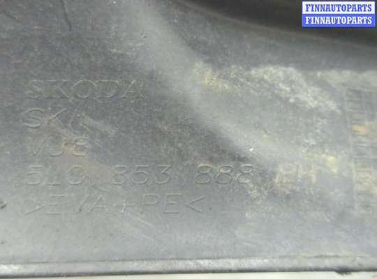 Брызговик колеса (резиновый) на Skoda Yeti (5L)