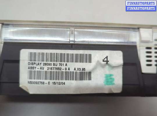 купить Дисплей компьютера (информационный) на Nissan Almera N16 2000-2006