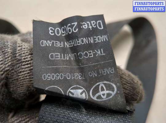 Ремень безопасности на Toyota Avensis II (T250)