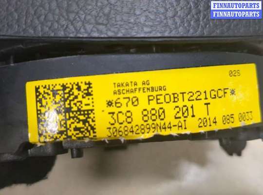 купить Подушка безопасности водителя на Volkswagen Passat 7 2010-2015 Европа