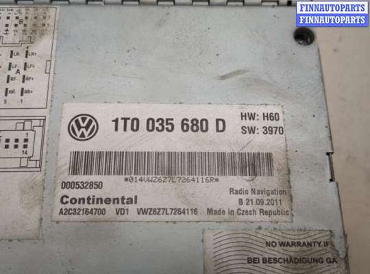 купить Магнитола на Volkswagen Passat 7 2010-2015 Европа
