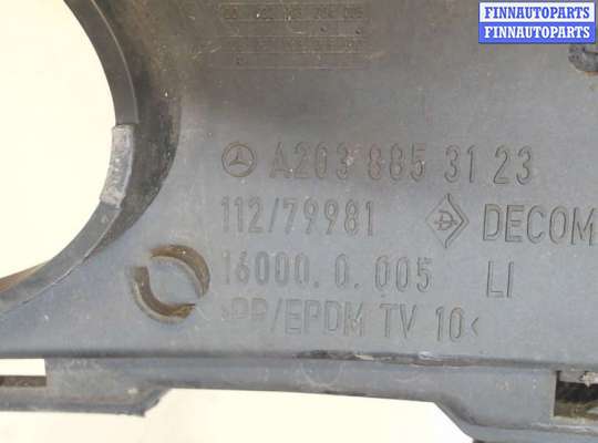 купить Заглушка (решётка) бампера на Mercedes C W203 2000-2007