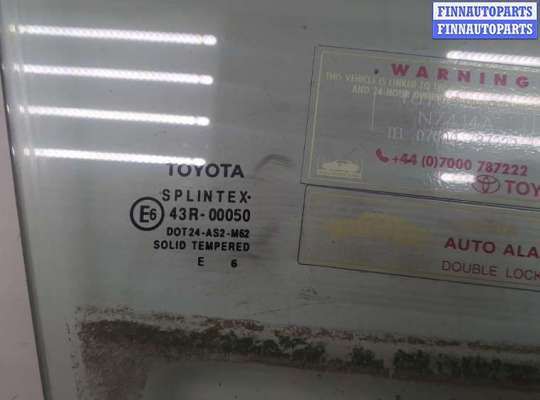 купить Стекло боковой двери на Toyota Avensis 2 2003-2008