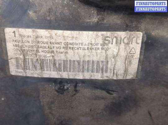 купить Защита арок (подкрылок) на Smart Fortwo 1998-2007