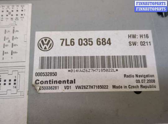 купить Магнитола на Volkswagen Touareg 2007-2010