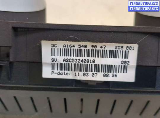 купить Щиток приборов (приборная панель) на Mercedes GL X164 2006-2012