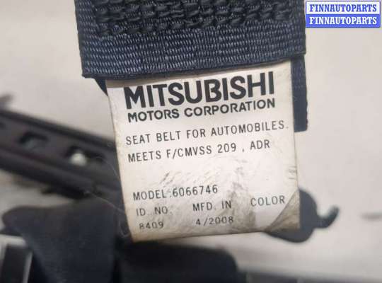 Ремень безопасности на Mitsubishi Outlander II / XL (CW)