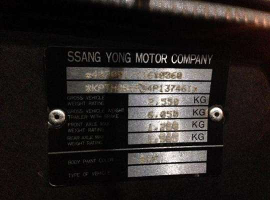 SsangYong Rexton I