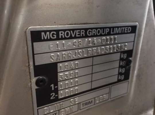 Rover 75 RJ